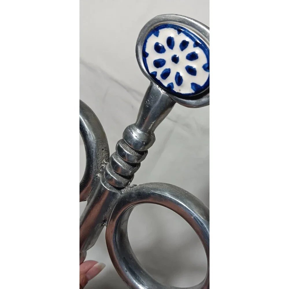 Counter Double Hand Towel Holder Aluminium 15
